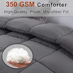 DOWNCOOL Feather Down Comforter King Size, All