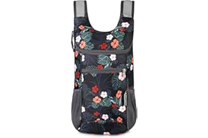 G4Free Lightweight Packable Hiking Backpack for Men Women Small Hiking Daypacks Foldable Shoulder Pack Casual Outdoor Bag