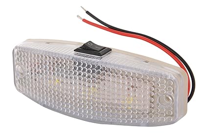 Super 2801 Led Cabin Light With Switch 12v Amazon In Car