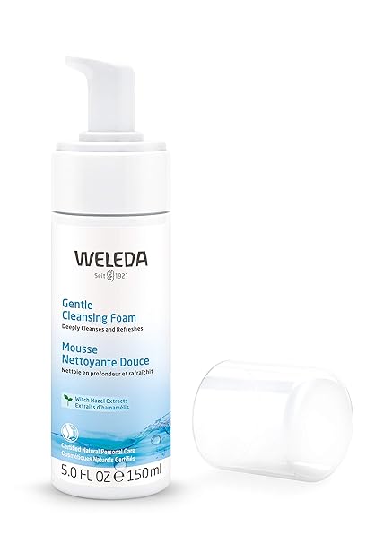 gentle cleansing foam weleda