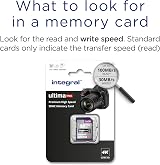 Integral 32GB SD Card SDXC UHS-I U3 V30 100MB/s 4K Premium High Speed view 4