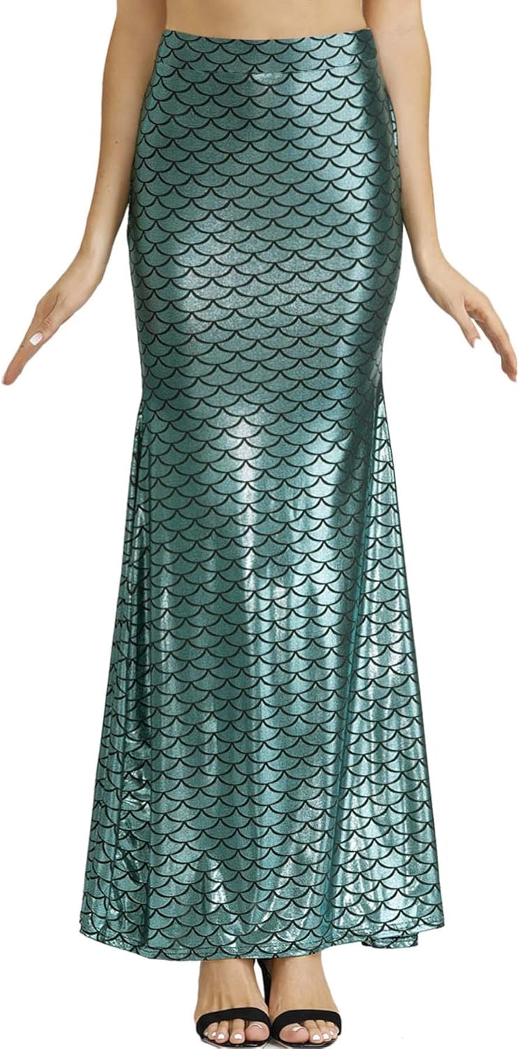 mermaid maxi skirt