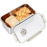 Anmrept Bread Box for Homemade Bread with Lid, Time Recording Bread Storage Container, Airtight Fresh Bread Holder bin For Kitchen Countertop, Dishwasher Safe