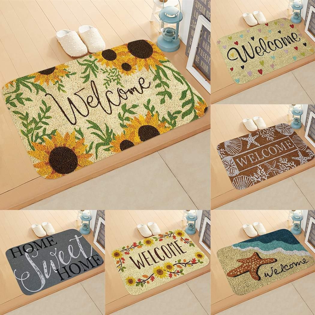 Junio1 Rectángulo Alfombra Antideslizante Puerta Dormitorio Cocina Entrada Imprimir Alfombrilla Alfombras