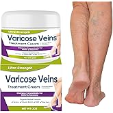 HWGIZP Varicose Veins Treatment for Legs, Varicose Veins Cream Relaxing and Moisturizing Skin, Plant Formula lmproves the Look of Varicose and Spider Veins