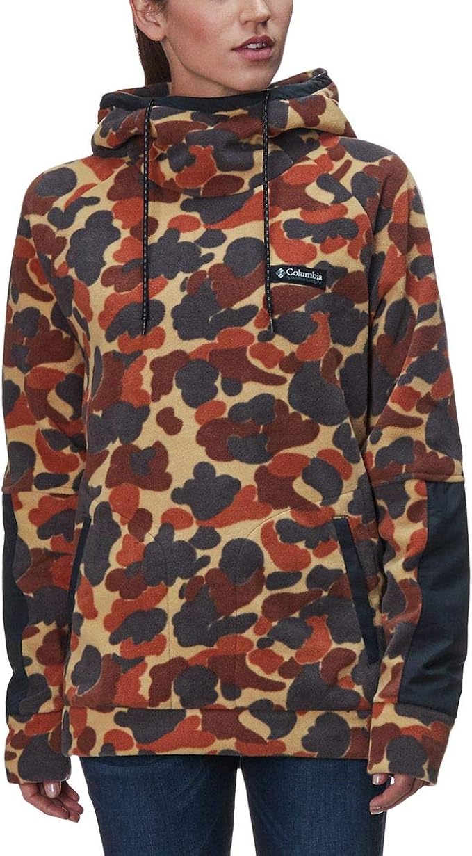 columbia camo jacket fleece