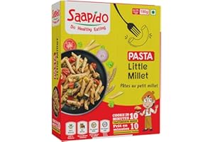 Saapido Little Millet Pasta/Pâtes au petit millet (180 g / 0.39 lbs)