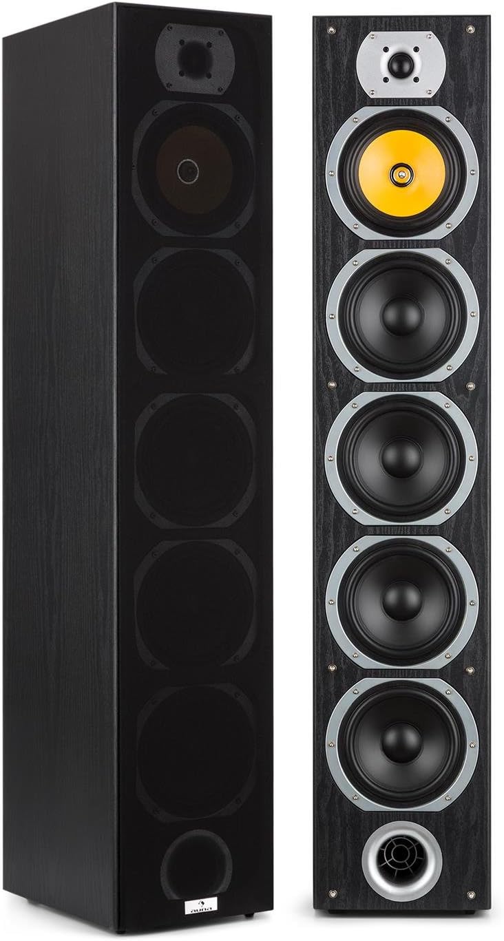 auna V7B 4Way Floorstanding Speakers Floor Standing Speakers