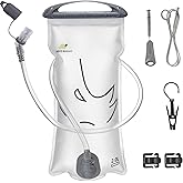 N NEVO RHINO Hydration Bladder 2L-3L,Water Reservoir for Hiking Backpack Leak Proof Water Storage Bladder,BPA-Free Water Pouch Hydration Pack for Camping Cycling Running