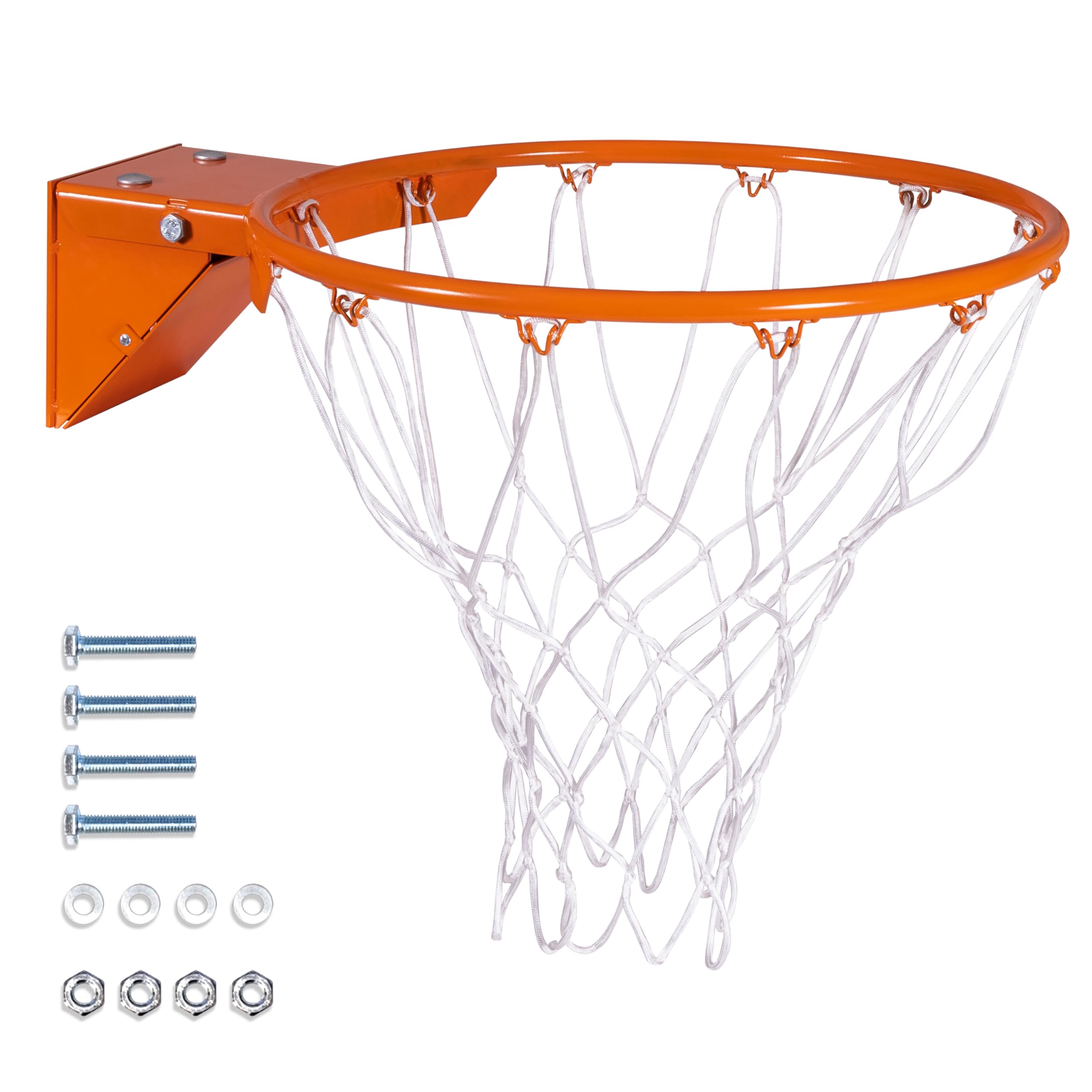 Photo 1 of ***************MISSING THE MOUNTING HARDWARE**************
GoSports Regulation 18 Inch Steel Breakaway Basketball Rim - Use for Replacement or Garage Mount