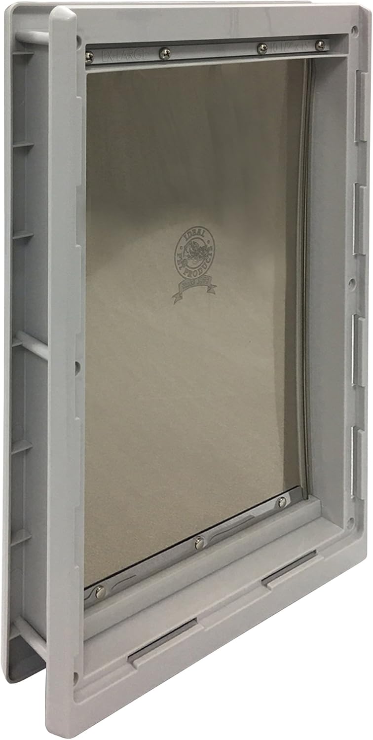 Ideal Pet Products Designer Series Plastic Pet Door with Telescoping Frame, Small, 5" x 7" Flap Size : Pet Supplies