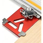 RUITOOL Track Saw Square, 90 Degree Guide Rail Square, Quick Lock | For Repeatable Precise Cuts on Full Sheets, Aluminum Alloy, Compatible with Festool and Makita Guide Rails