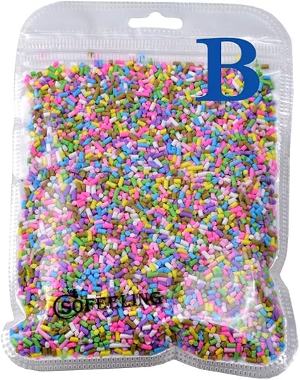 Amazon Com Sofeeing 100g Diy Polymer Clay Colorful Fake Candy