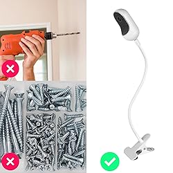 Flexible Clip Mount Compatible with Owlet, Motorola