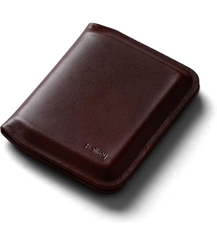 Bellroy Apex Note Sleeve – (Molded leather billfold wallet, RFID protected)