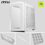 MSI MAG PANO 100L PZ White ATX PC Case with USB 20Gbps Type-C view 3