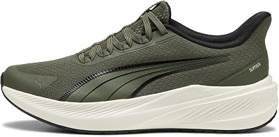 Erwachsene Dasher Lite SLIPTECH™ Laufschuhe 43, Moss Veil Warm White Black Soft Grass Green