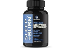 NOBI NUTRITION Night Time Fat Burner | Shred Fat While You Rest | Hunger Suppressant, Carb Blocker & Weight Loss Support Supplements | Burn Belly Fat, Support Metabolism & Rest Easily | 120 Nighttime Pills