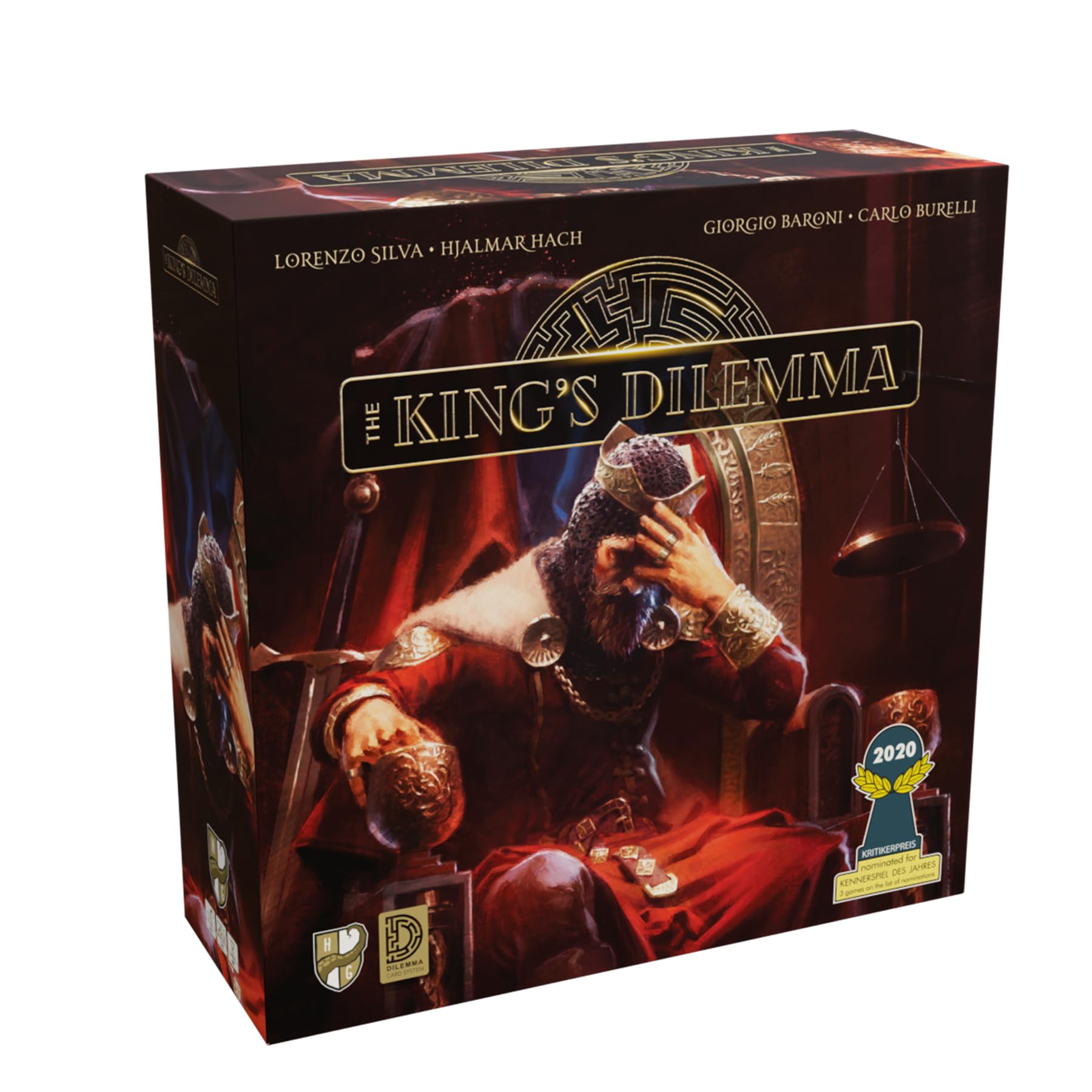 LumiamSports Horrible Guild | The King's Dilemma | Board Game| 3 to 5 Players | Ages 14+ | 45 to 60 Minute Playing Time