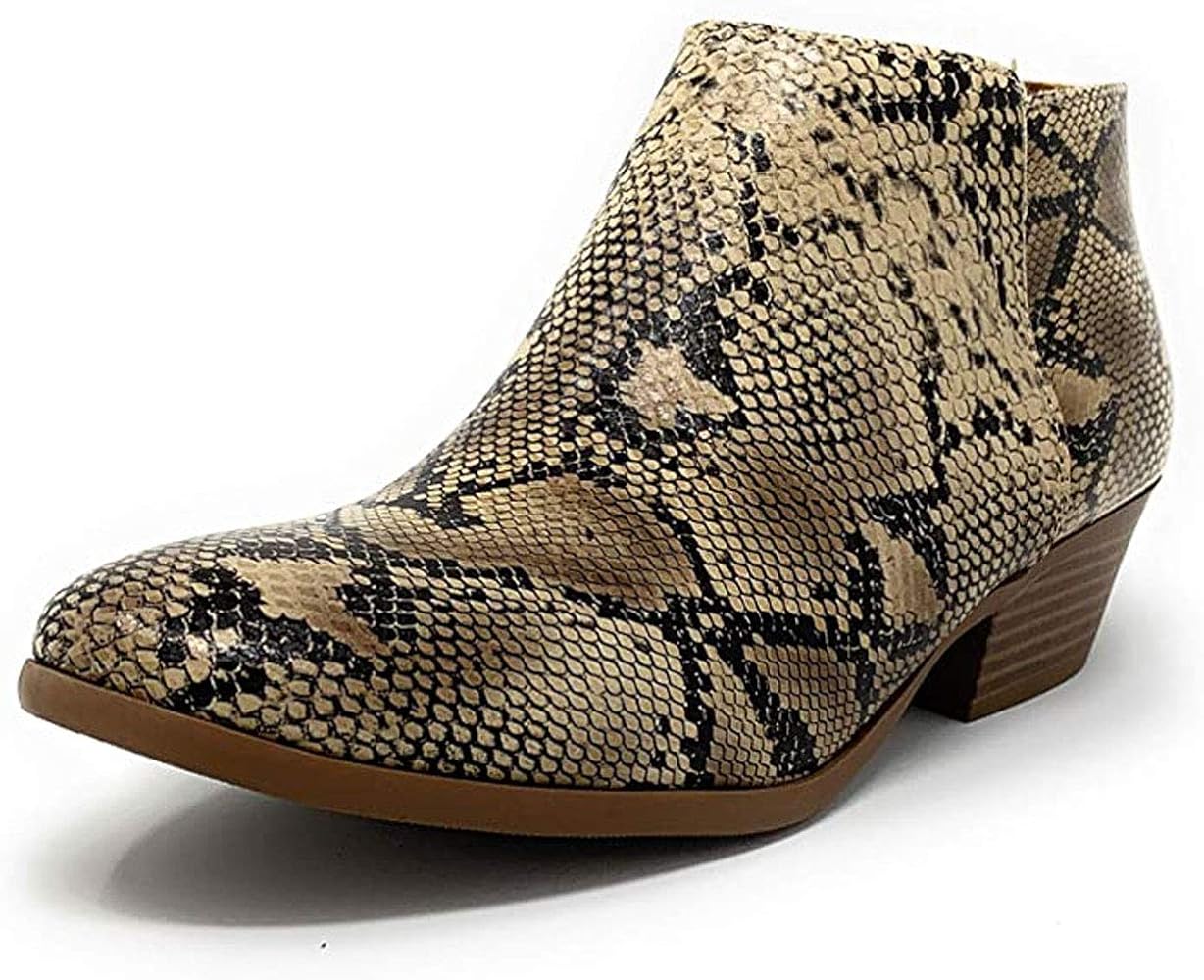 navy stacked heel pumps