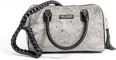 braided leather purse strap