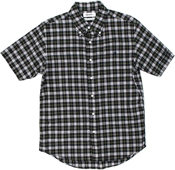 Amazon Gymphlex ジムフレックス メンズ ギンガムチェック B Dシャツ J 0937bgm Mサイズ 5 Dny Dgr Yel シャツ 通販