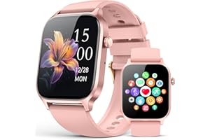 PAYBAY Smart Watches for Women Men, Fitness Tracker Watch with 110 Sports Modes, Step Counter/Sleep Monitor/Pedometer, IP68 Waterproof, Bluetooth Call & Music Control Smartwatch for iPhone/Android