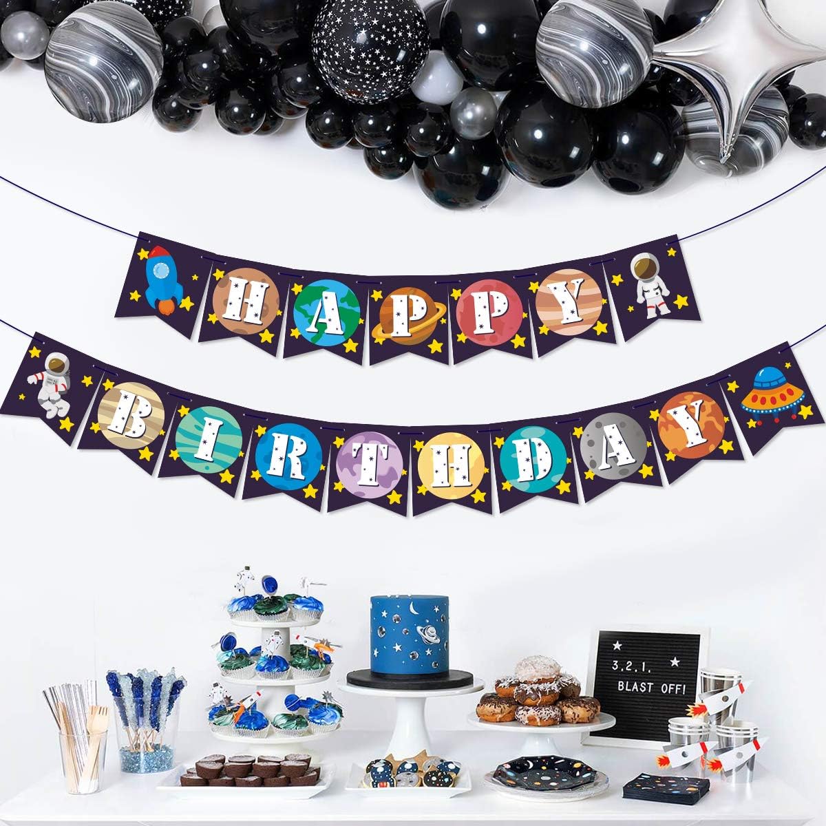 The Full Moon Babys First Partyis A Boy Banner Party Decoration Flag Party Supplies Toys Games Agtcorp Com