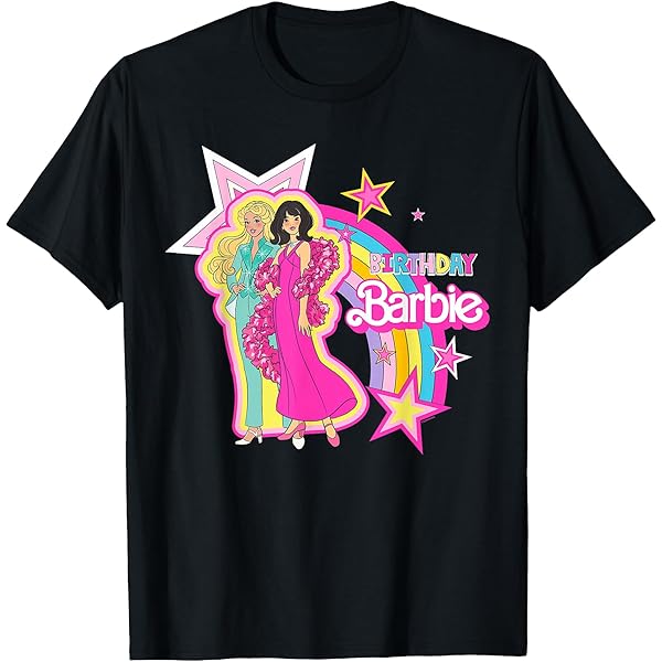 Barbie - 【Barbie】レアグッズセット/55周年記念Tシャツ Amazon.com: Barbie - Squad Group T-Shirt : Clothing, Shoes