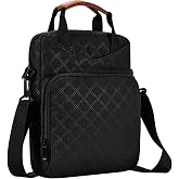DDgro Tablet Sleeve Bag with Shoulder Strap, 9-11 inch | iPad Pro 11, compatible with most 9-11-inch tablets with case, front accessory, detachable adjustable strap for shoulder bag