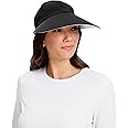 Solbari Women’s Reversible Ultra-Wide Brim Cap UPF 50+, 4.75” Wide Brim Sun Protection, Lightweight & Breathable for Outdoors