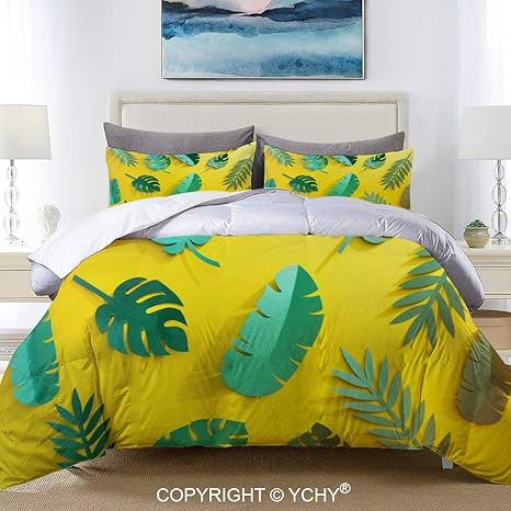 Amazon Ychy 布団枕カバー クィーン サイズ 熱帯の手作りペーパークラフト自然花びら 四季適用 3dディジタルプリント 寝具掛ふとんカバー セット 210 X 210cm 寝具カバーセット オンライン通販