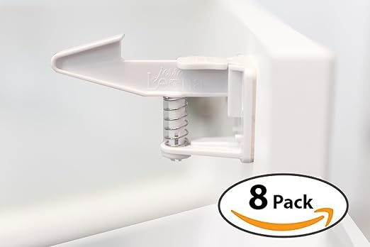 Amazon Com Spring Action Baby Proofing Cabinet Locks 8 Pack