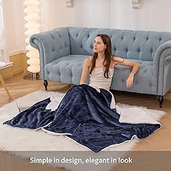 Aisbo Warm Throw Blanket Single - Extra Thick