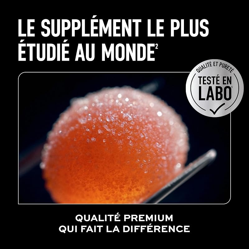 Ultrapure Creatine Gummies, 120 bonbons gélifiés, saveur pêche