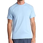 Gaiam Mens Supine Crewneck Top, Relaxed Fit, Stretch Midweight Material