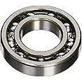 NTN Bearing 6208 Single Row Deep Groove Radial Ball Bearing, Steel, Normal Clearance Cage, 40 mm Bore ID, 80 mm OD, 18 mm Width, Open