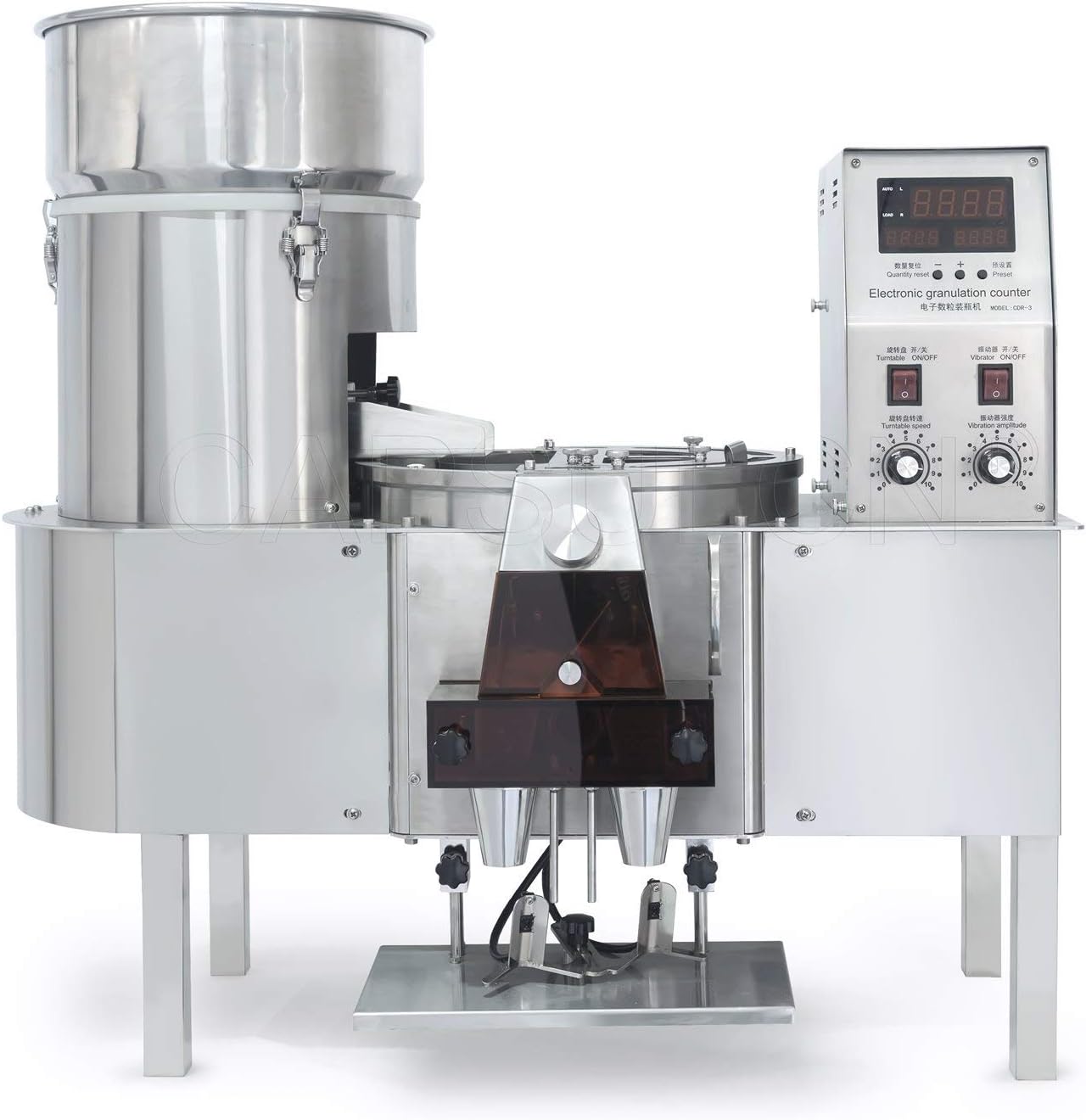 110V CDR-3A Automatic Granule/Pallet/Capsule Counting Machine 1000-2000 pcs/min