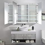 Krugg Large LED Medicine Cabinets with