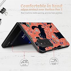BWEGRHE Black Cat Flowers Designed for Microsoft