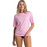 Roxy Women's Short Sleeve Loose Fit Rashguard UPF 50+ Quick-Dry Recycled Swim Shirt