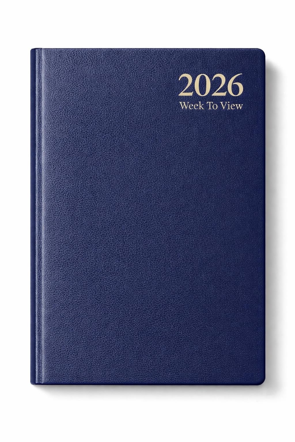 2026 A5 Week-to-View Diary by 1ABOVE – Casebound Hardback Weekly Planner with 60gsm Paper – Compact Organizer for Home, Office & Everyday Use (Blue)