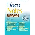 DocuNotes: Clinical Pocket Guide to Effective Charting: 9780803620926 ...