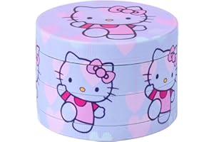 ASONLY 2.5 Inch Spice Grinder Kitchen Grinder, Pink