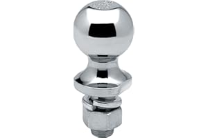 Tow Ready Draw-Tite Trailer Hitch Ball, 2 in. Diameter, 7,500 lbs. Capacity, Chrome