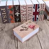 TourKing Dictionary Secret Safe Box with Key Portable Stash Lockable Book for view 7
