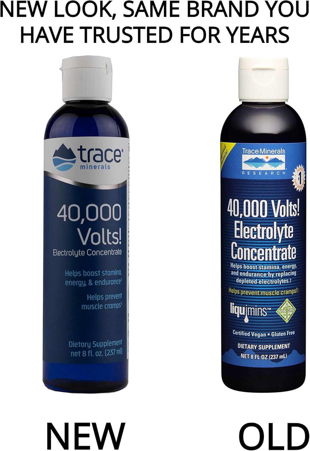 Trace Minerals 40,000 Volts, 8-Ounce (Pack of 2): Health & Personal Care
