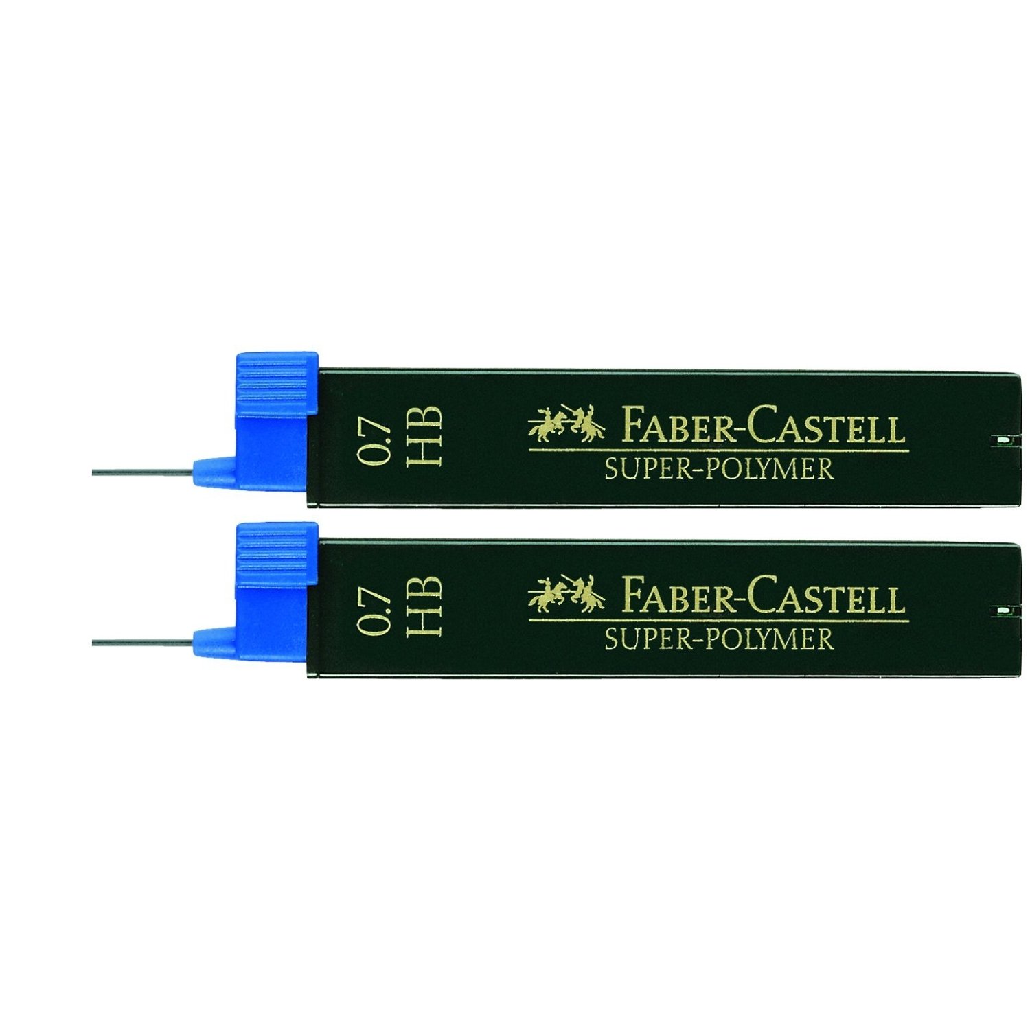 Faber-Castell Pencil Fine Lead Super Polymer, 2x, 0.7HB, 1