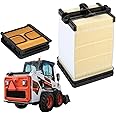 RANSOTO Inner & Outer Air Filter 7286322 7221934 Compatible With Bobcat Track Loaders T450 T550 T590 T595 T630 T650 T770 T870, Skid Steer Loaders S450 S530 S550 S590 S595 S630 S650 Replace# 7221933