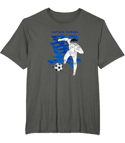 Amazon.com: Captain Tsubasa (Tsubasa Emblem) T-Shirt : Clothing